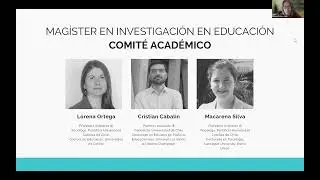 #Admisión2024 Charla Magíster en Investigación en Educación y Taller Becas ANID