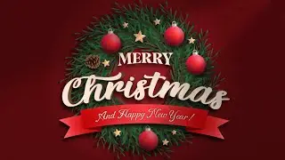 2D Christmas Video Card 