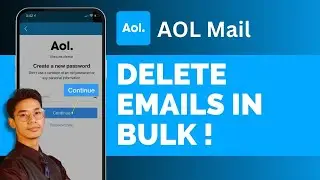 How To Delete AOL Mail In Bulk | AOL Mail 2024 !