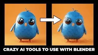 5 Free CRAZY AI tools to help with Blender 3.3 right now!