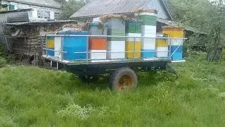 Сделай сам ☆ Пчеловодство ☆ Прицеп для ульев