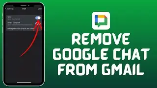 How to Remove Google Chat From Gmail on iPhone (2024) | Google Chat Tutorial