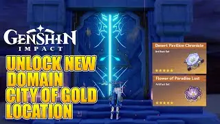 Unlock New Domain City Of Gold Location 3.3【Genshin Impact】