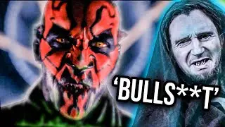 Qui Gon's problem with the Phantom Menace