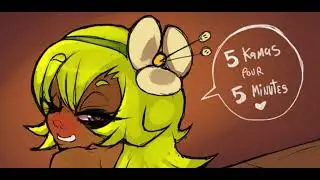 She gives you instructions