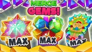 Merge Gems! 💎 All Areas, All Gems! (no commentary/Phone Game)