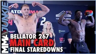 Bellator 267 full main card faceoffs