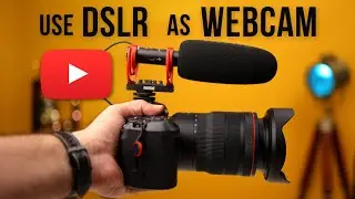 Use your Canon Camera as a WEBCAM & YouTube Live Stream for Free