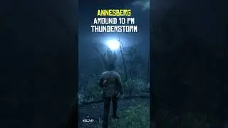RDR 2 - Get struck by lightning (Quick Tutorial)!  