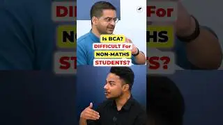 💥Is BCA Difficult😱Non Math Students?BCA Course After 12th Non Math🤩