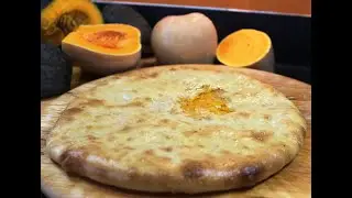 PUMPKIN PIE. Ossetian Pie. Eng sub.