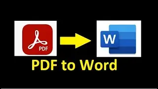 How to Convert PDF to Word Document