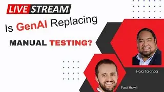 Is Generative AI replacing manual testing?