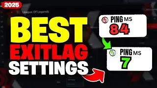 2025 | 🔧 TESTED! Get 0 Ping! Best Exitlag Settings + Secret Settings 🔧