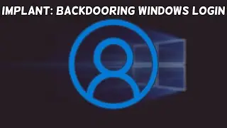 Backdooring Windows Login | Implanting via boot process - fake chkdsk screen