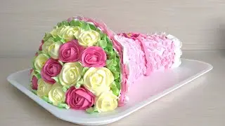 Торт БУКЕТ 💞Готовьте с любовью💞 CAKE BOUQUET ROSES