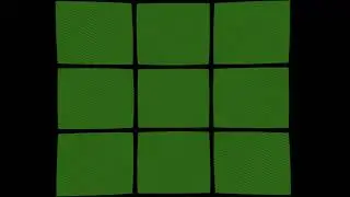 Multi-Screen Green Screen Overlay for Video Editing 4K UHD