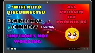 HOW TO FIX WIFI AUTO DISCONNECT IN PHOENIX OS [] FIX CABLE NOT CONNECT PROBLEM FIX [] NBG ARMY