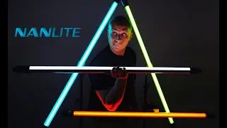 Incredible RGB+W LED Tube Lights for Photography and Video! Nanlite PavoTube - First Impressions