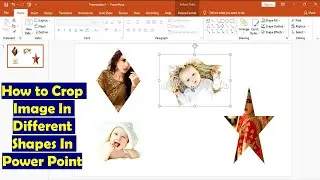 How to Crop Image In Different Shapes In Power Point