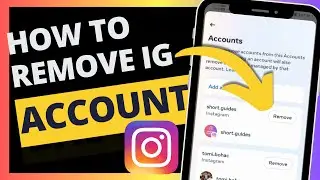 How to remove Instagram account from account list   Verified Guide