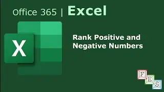 How to Rank Positive and Negative Numbers separately in Excel - Office 365