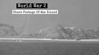 World War 2 - Rocket Firings At Aka Island (1945) - US Navy In Pacific Footage