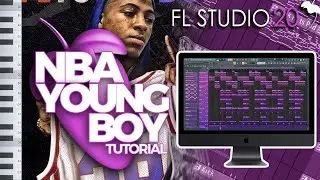 How To Make A MELODIC NBA Young Boy TYPE BEAT From SCRATCH Using FL STUDIO