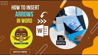 How to insert Arrows in Word