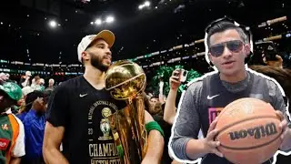 Recreating The Boston Celtics 2024 champions shots