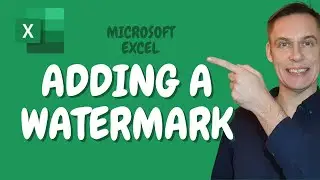 How to add a Watermark in Excel | Draft, Confidential or Custom Stamp