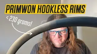 World's lightest 26" rims? Primwon hookless carbon flyweight rims from China/aliexpress review.