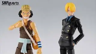 S.H. FIGUARTS ONE PIECE ROMANCE DAWN SANJI & USOPP REVEALED!