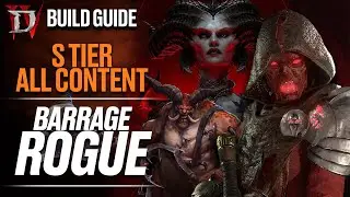 Diablo 4 | BARRAGE ROGUE Build Guide | S+ Tier + Super Fun!