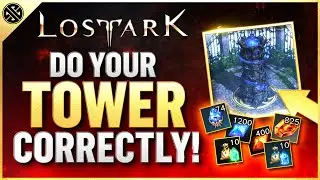 Lost Ark - Insane Tower Trick | Upgrade Your Alts QUICK | Dont Waste Materials!