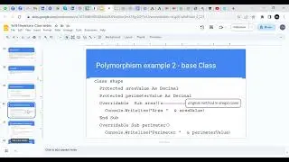 Mastering Inheritance & Polymorphism in VB.NET - A-Level Computer Science Tutorial Class 2 | Part 4