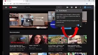 How To Enable Dark Theme in Youtube on Chrome Browser, 2019