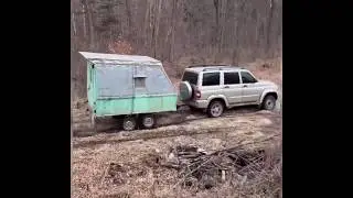 Перевозка пчёл ранней весной в тайгу Приморья. Качевка пчел