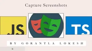 [2024] Part 25: Capture Screenshots in #playwright  | #javascript  & #typescript