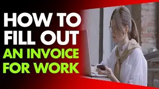 HOW TO FILL OUT AN INVOICE PDF [FOR FREELANCE WORK] // How To Send PDF Invoices To Clients