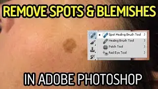 PHOTOSHOP TUTORIAL: HOW TO QUICKLY SMOOTH SKIN AND REMOVE BLEMISHES, SPOTS, SCARS AND IMPERFECTIONS