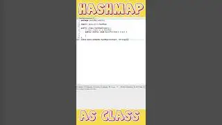 How to use class as a Hashmap in java