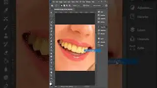 Yellow Teeth to White in Adobe Photoshop 