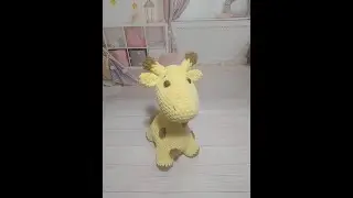 Жираф крючком! Голова, рожки и ушки. Часть 2.