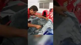 Точная подгонка сиденья F1 под тело пилота🎯