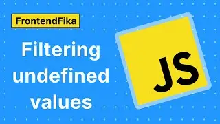 ArrayFTW | Filtering undefined values in a JavaScript array