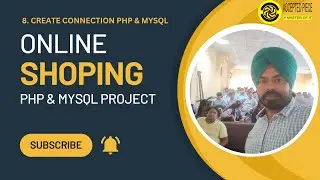 8. create connection PHP and MySQL in online shopping #phpproject #phpprojectwithsourcecode