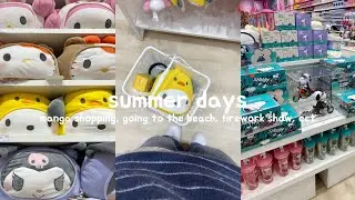 summer days !! manga shopping, going to the beach, firework show, ect