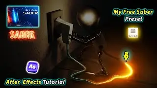 After Effects Saber Plugin Tutorial Particles line  Saber adobe after effects tutorial