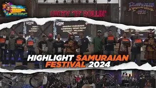 HIGHLIGHT SAMURAIAN FESTIVAL 2024 DI KUSTOMFEST 2024, JOGJA EXPO CENTER!